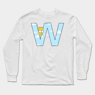 Simpsons letter Long Sleeve T-Shirt